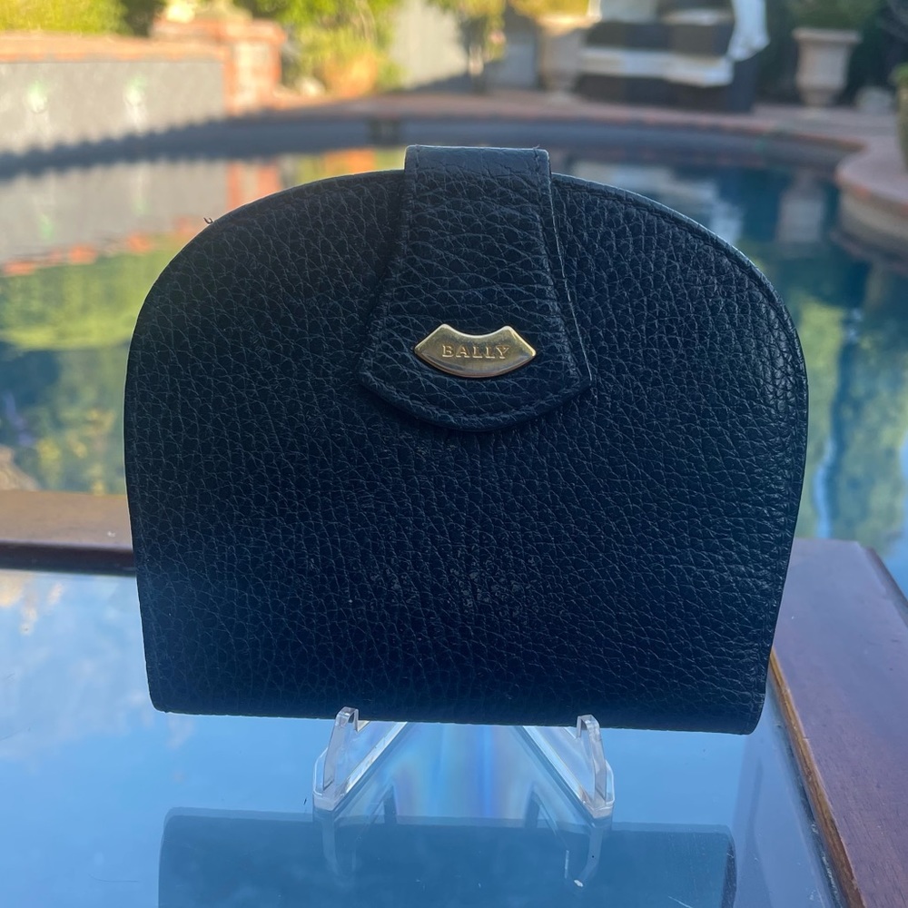 BALLY Leather Bifold Wallet - Picture 1 of 10